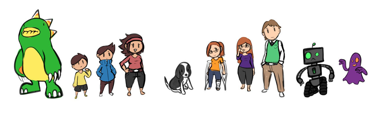 Monster Character Color Ideas