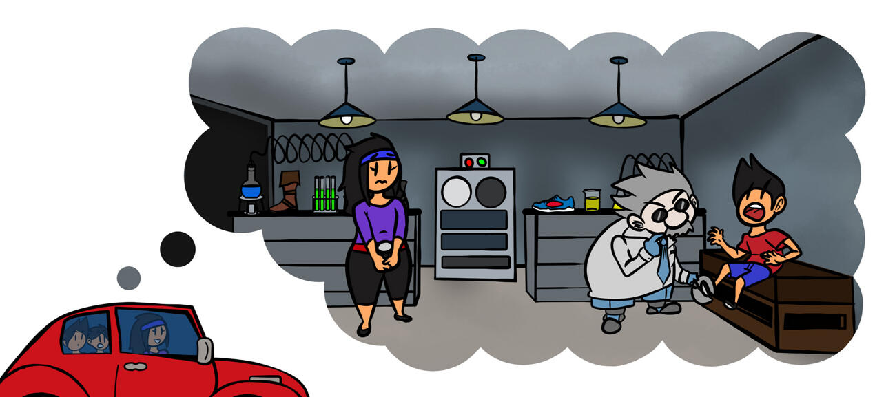 New shoes from a Mad Scientist?