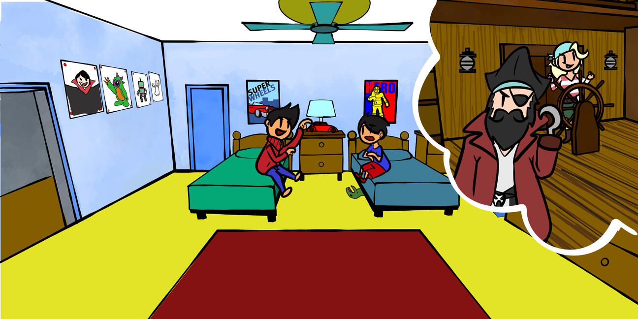 You have to see the dentist, he has a metal hook!