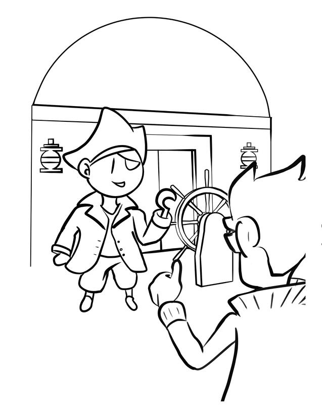 Let&#39;s try on the pirate costume